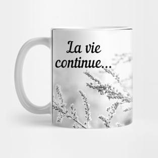 French sayings words gloomy weather theme gifts Mug